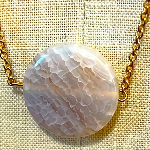 Quartz Pendant Necklace. - Picture 5 of 6